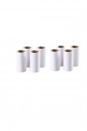 IKEA Bastis Kedi Köpek Tüy Ip Kıl Toplayıcı 2 Tüy Toplama Rulosu + 8 Adet Yedek Kartuş 2+8 - 3