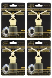 Hacerül Esved Kokusu 8 Ml Araba Kokusu Cam Şişe 4 Adet thumbnail 1