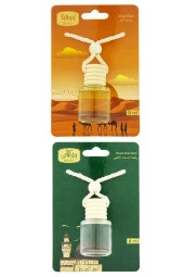 Uhud Kokusu Ve Mescidi Aksa Kokusu 8 Ml Araba Kokusu Cam Şişe - 1