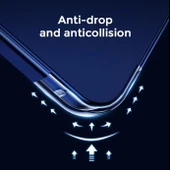 İphone  Streamer Elektro Kaplama Şeffaf Yumuşak Telefon Kılıfı thumbnail 9