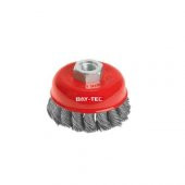 Bay-Tec Burgulu Çanak Fırça 75 Mm Mk-1150 - 1