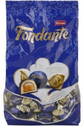 Elvan Çikolata Dolgulu Karamelli Fondan 1000 Gr - 1