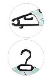 5li Siyah Dolap İçi Elbise Askısı thumbnail 5