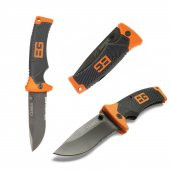 Gerber Bear Grylls Folding Çakı Kılıflı Cep Çakısı Avcı Kampçı Bıçağı - 1