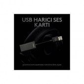 Logitech G Pro X 7.1 Surround Ses Oyuncu Kulaklığı - 3