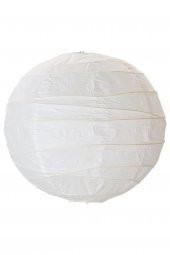 IKEA Regolit Abajur Başlığı Beyaz, 45 Cm, Kağıt Avize Başlığı - 2