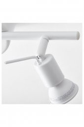 IKEA Tross Spot Lamba Üçlü, Beyaz, 36 Cm, Tavan Spotu - 2