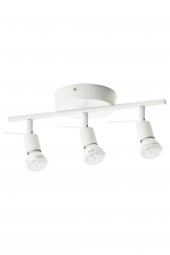 IKEA Tross Spot Lamba Üçlü, Beyaz, 36 Cm, Tavan Spotu - 3