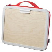 Çocuk Aktivite Çizim Çantası 35x27 cm Kırmızı Renk - 1