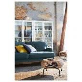 Tabure Sehpa Rattan Antrasit El Yapımı Y-36 cm X Ç-62 cm  Meridyendukkan IKEA - 8