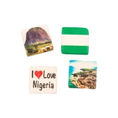Nijerya Temalı Dörtlü Taş Magnet thumbnail 2