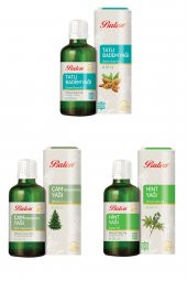 Balen Tatlı Badem Yağı + Çam Terebentin Yağı + Hint Yağı 3 x 50 ML - 1