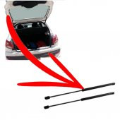 PEUGEOT ( 206 ve 206+ ) HATCHBACK BAGAJ AMORTİSÖR TAKIM SAĞ SOL - 1