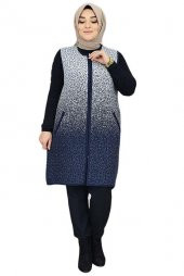 KUĞU LEOPAR DESENLİ FERM.YELEK - 2