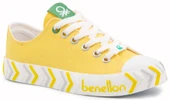 United Colors of Benetton Bnt 22Y 30624 Sarı Bayan Ayakkabı Bayan Spor - 1