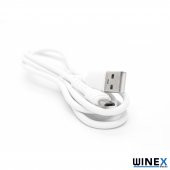Winex CA116 USBA to Micro Hızlı Data ve Şarj Kablosu 3A Beyaz - 1