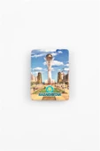 Kazakistan Temalı Taş Magnet thumbnail 3