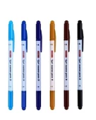 Dong A Twin Name Pen 2 Çift Yönlü Kalem 12 Renk thumbnail 3