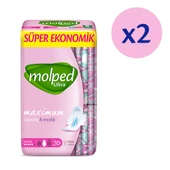 MOLPED ULTRA HİJYENİK PED UZUN AVANTAJ PAKETİ 40 ADET - 2