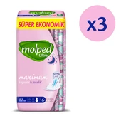 MOLPED ULTRA HİJYENİK PED GECE SÜPER AVANTAJ PAKETİ 48 ADET - 2
