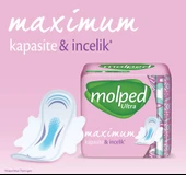 MOLPED ULTRA HİJYENİK PED GECE SÜPER AVANTAJ PAKETİ 48 ADET - 6