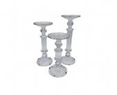 Crearthome 3lü Sütun Cam Mumluk 25-30-35 cm Kermanhome1 - 1