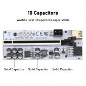 Ver012 MAX Plus PCI-EX 1x to 16x Çevirici USB 3.0 Riser Kablo (Ver 12 MAX) ** - 6