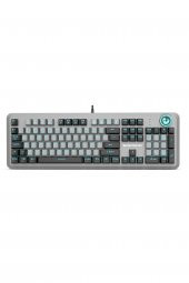 NIGHTSILVER Astra Red Kırmızı Switch Pbt Keycaps Çift Renk Gaming Mekanik Oyuncu Klavyesi Türkçe Q - Pro Gaming-TR - 1