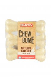 Snacky Nat.Çiğneme Kemiği 10 cm 30 gr 3 Ad. - 1