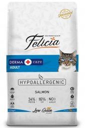 Felicia Az Tahıllı 12 Kg Yetişkin Somonlu HypoAllergenic Kedi Maması - 1