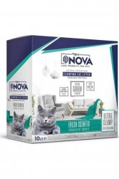 Mycat Nova Topaklaşan Premium Kedi Kumu (ferahlatıcı Koku) 10lt - 1