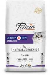 Felicia Az Tahıllı 12 Kg Sterilised Somonlu Hypoallergenic Kedi Maması - 1