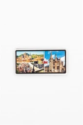 Belçika Temalı Plaka Magnet thumbnail 3