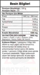 Bigjoy Bigmass Gainer Gh Factors Muz Aroma Karbonhidrat 5000 Gram - 2