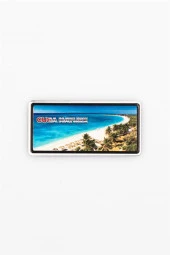 Küba Temalı Plaka Magnet thumbnail 3