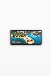 Avustralya Temalı Plaka Magnet thumbnail 3