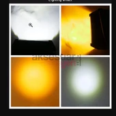 Offroad Sis Çalışma Lambası Turuncu Beyaz Cakar Modlu 12 Led 18W  A+ İthal Ürün - 2