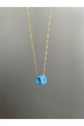 Mavi Nazar Boncuklu Kolye - 2