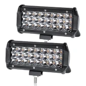 Offroad Sis Çalışma Lambası Turuncu Beyaz Cakar Modlu 24 Led 72W A+ İthal Ürün - 3