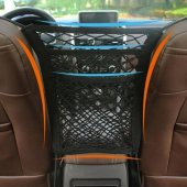 BMW Serisi Araç İçi Koltuk Arası Çok Amaçlı 2 Gözlü File Organizer - 1