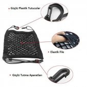 BMW Serisi Araç İçi Koltuk Arası Çok Amaçlı 2 Gözlü File Organizer - 5