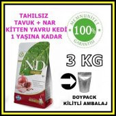 N&D tahılsız kitten yavru kedi maması 3 kg açık mama - 2