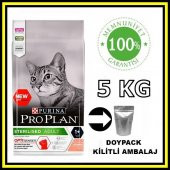 Proplan Sterilised Somonlu Kısırlaştırılmış Kedi Maması 5 Kg Açık Mama - 1