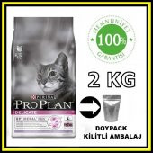 ProPlan delicate kuzu etli seçici kedi 2 kg açık mama - 1