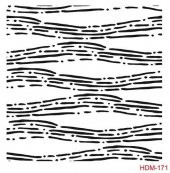 Cadence Home Decor Midi Stencil Boyama Şablonu 25x25 cm. HDM-171 - 1