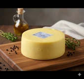 Doğal Çiftlik Sütünden Katkısız Tekerlek Taze Kaşar Peynir 2500 Gr thumbnail 3