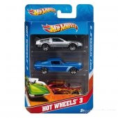 Hot Wheels Araba Seti 3 Lü K5904 - 1