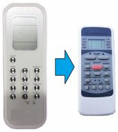 Siemens RG35A5/BGEF Klima Kumandası-Eşdeğer - 1