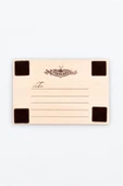 Seyşeller Temalı Ahşap Kartpostal Magnet - 4