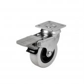 Hts Döner Tablalı Frenli Mobilya Tekeri Çap : 52 mm Kod : 254 - 1